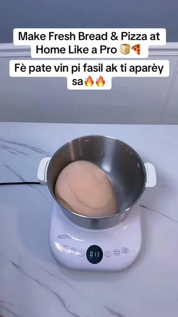✔️ Large 7Qt capacity – perfect for family batches ✔️ Built-in ferment function for faster dough rising ✔️ 304 stainless steel bowl – durable & easy to clean ✔️ Smart touch panel with timer control ✔️ Great for bread, pizza, brioche & more Upgrade your kitchen game and enjoy soft, fluffy homemade dough every time. Perfect for beginners and serious bakers alike 👩‍🍳✨ #TikTokShopFinds #KitchenEssentials #HomeBaking #BakingMadeEasy #Chen_Sal