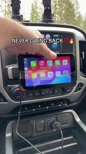 I got a CD Mount for my CarPlay Screen! #carplay #carplayscreen #cdmount 