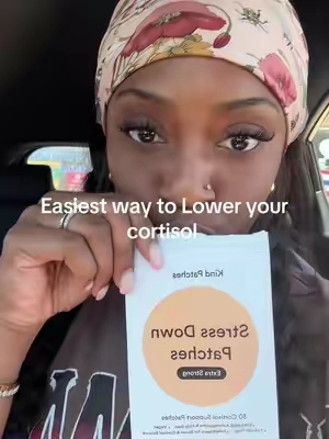 Tax season is so stressful as a business owner lol this has been so helpful 😅🥴 #highcortisol #stress #kindpatches #StressRelief 