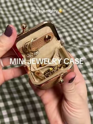 SUCH good quality for the price 👏🏻#jewelrytok #jewelrycase #travelhacks #travelmusthaves #tiktokshopcreatorpicks 