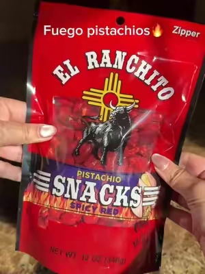 @El Ranchito Jerky 🔥 #pistachios #fuego #elranchito #spicy #snack 