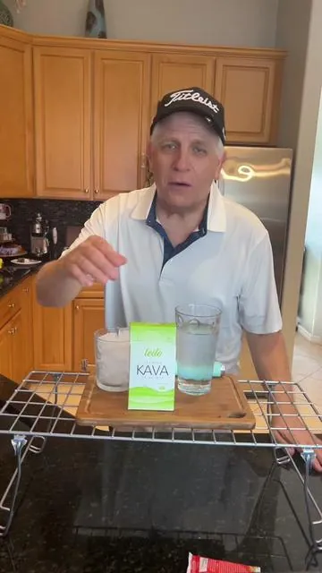 Laylo Kava Drink Mix, Non-Alcoholic Kava, Calming Drink. Hashtags: #LayloKava #KavaDrink #CalmVibes #NonAlcoholic #TikTokShop