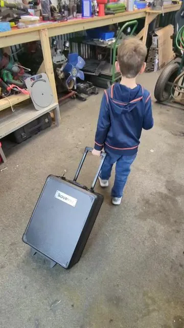 Huge suitcase full of tools perfect for around the house to keep every tool you will ever need ! #tools #foryoupage #diyprojects #toolbox 