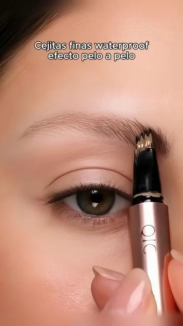 Tinte de cejas waterproof,¡se queda fijo todo el día!#tiktokshop#fyp  #beauty#eyebrows#eyebrowtutorial 