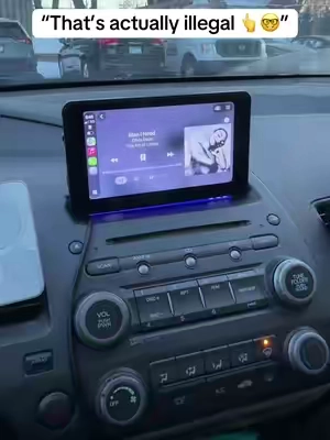 CarPlay for this price is crazy #carplay #carplayscreen #carplayadapter #tiktokshopstockup 
