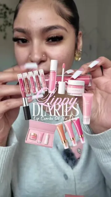 Trying Tower 28 milky lip glosses for the first time! 💕💋🎀 @Tower 28 Beauty  #tiktokshopfind #rashellthadoll #lippydiaries #lipgloss #lipcombo 
