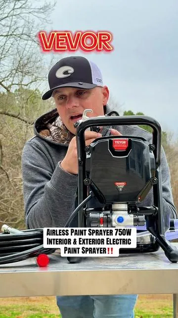 VEVOR 3000 PSI Airless Paint Sprayer 750W – Interior & Exterior Electric Paint Sprayer for Walls, Fences & Cabinets ⸻ 📝 Description If you’re tired of roller marks and wasting hours painting, this 3000 PSI VEVOR airless paint sprayer gets the job done fast. The 750W motor delivers consistent pressure for smooth, even coverage on interior walls, exterior siding, fences, decks, cabinets, and more. Perfect for homeowners, DIYers, landlords, and contractors looking to speed up projects without sacrificing finish quality. Sprays latex paint, water-based paint, oil-based paint, primers, stains, and sealers (always strain paint before use). Ideal for house painting, garage walls, sheds, barns, pool decks, rental properties, and spring repaint projects. ✔ 3000 PSI high efficiency output ✔ 750W motor for consistent spray pattern ✔ Adjustable pressure control ✔ Airless technology reduces overspray ✔ Great for interior & exterior use ✔ Smooth finish without roller texture If you’ve got a pressure washer, this is the next tool you need for repaint season. ⸻ 🔑 Keyword Block airless paint sprayer, electric paint sprayer, 3000 PSI paint sprayer, VEVOR paint sprayer, house painting tool, interior wall paint sprayer, exterior siding sprayer, fence paint sprayer, deck stain sprayer, cabinet paint sprayer, DIY painting tools, contractor paint sprayer, home renovation tools, garage painting equipment ⸻ 🔥 Top 5 Hashtags #TikTokShopCreatorPicks #TikTokShopStockUp #HomeImprovement #DIYProjects #PaintingTools