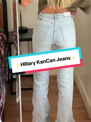 The Hillary KanCan jeans are that perfect mix of structure and stretch. High-rise waist, smooth fit through the hips, and a long flare that instantly elevates your outfit. #kancandenim #flarejeansstyle #denimcollection #TikTokShopCreatorPicks   #tiktokshopstockup 