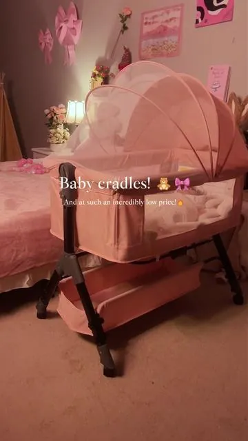 Can't get baby to settle?😫 The 3-in-1 Stable Frame is the deep sleep hack you need. OFFER ENDS SOON! 🛑 Don't wait! 👇 #babybassinet #3in1crib #stablesleep #soundasleep #newbornsleep 