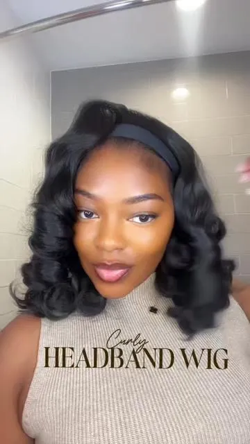 Such a pretty headband wig! 😍🥰🥰  #headbandwig #weargowig #tiktokshopstockup #tiktokshopspringglowup #tiktokshopcreatorpicks   @LADY MIRANDA 