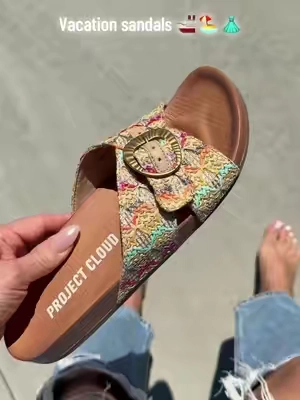 #sandals #projectcloud #vacationvibes #sliponshoes @Project Cloud Shoes 