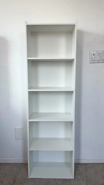 they just restocked in white again! even with free shipping! it’s the perfect size and great quality :)  #roomdecor #bookshelf #kpopfyp #foru #relatable 