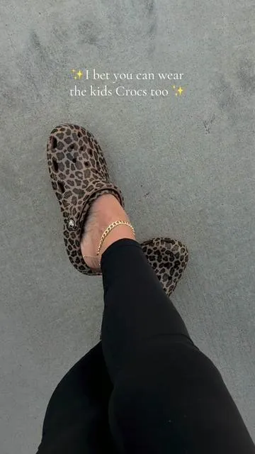 #crocs #kidscrocs #leopardprintcrocs #leopardprint #tiktokshopspringglowup @Crocs 