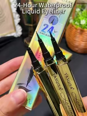 24-hour smudge-proof liquid eyeliner, highly waterproof and sweat-resistant💗✅✨#beauty #waterproofeyeliner #Eyeliner #Affordablemakeup #foryoupage 