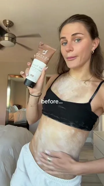 it seriously gives you the most natural looking glow ✨ OBSESSED #tanning #antiaging #uv 
