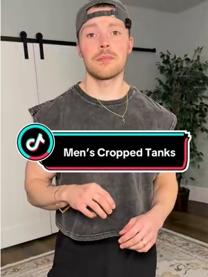 these cropped tanks go hard, and the material is too notch 🔥 #menstanktops #mensgymclothes #mensfashion #croppedshirt #tiktokshopcreatorpicks 