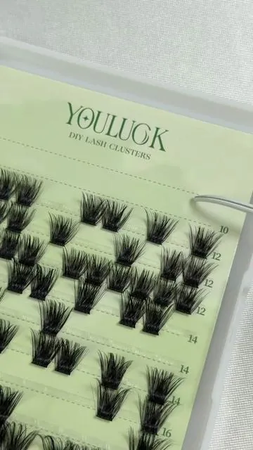 ✨ No more wasted lashes! ✨  Now you can buy single-size Youluck Enchantress lash trays and choose only the lengths you actually use. #tiktokshopstockup #diylashes #youlucklash #lashtrays #diylashextensions 