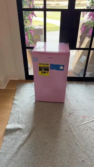 It’s gorgeous! #minifridge #kitchenappliances #tiktokshopcreatorpicks #tiktokshopstockup #tiktokshopspringglowup 