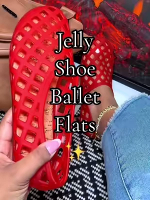 Jelly shoes flats #jellyshoes #balletflats #ttsfashionweek #tiktokshopcreatorpicks #tiktokshopstockup @Project Cloud Shoes 