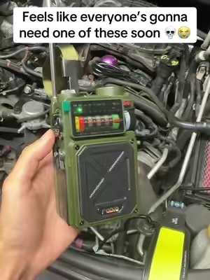 You’ll be glad you have this tool if anything’s goes down ! #weatherradio #prepper 