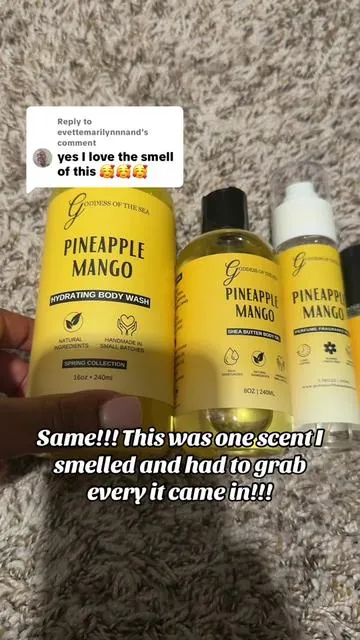 Replying to @evettemarilynnnand #pineapplemango #goddessofthesea #gots #fyp #perfumetiktok 