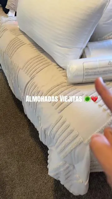 Paquete de 4 Almohadas de hotel. #hotelpillows #TikTokShopCreatorPicks #ad 