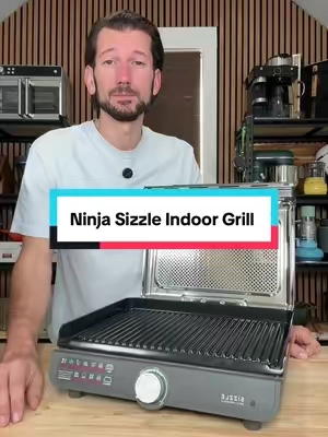 Ninja Sizzle Indoor Grill and Griddle #ninjaindoorgrill #indoorgrill #grill #grilling #tiktokshopcreatorpicks 