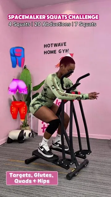 Join us in the #squats challenge. Working on your #glutes #quads #fyp #viral 