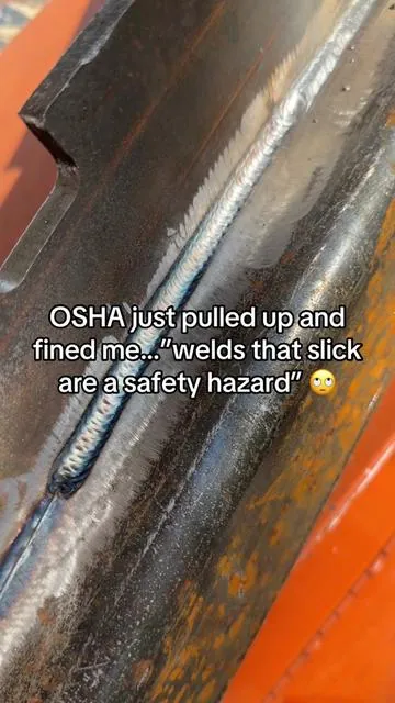 Honestly welds just as good as the other red and blue one..but wayyyyy cheaper #weld #welding #welder #weldingmachine #plasmacutter 
