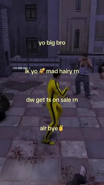 you need it twin. #realatable #real #sleepingdogs #yellowfont #trimmer