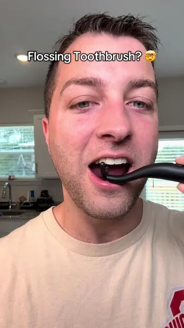 Now I actually want to floss #electricflosser #flossing #flosser 
