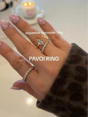 @PAVOI what is going on in that design department?! So stunning so glad I finally got my hands on this ✨💅 #pavoijewelry #pavoi #jewelrytiktok #jewelrytok #stackingrings 