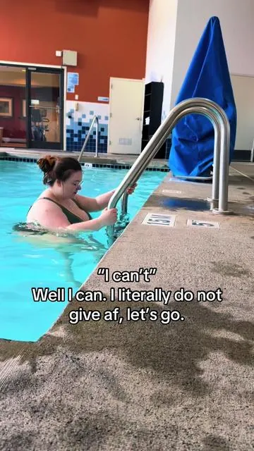 Life is so much more fun when you realize nobody cares as much as you do. Wear that swim suit. Play mermaids & have FUN.  I promise I’ll get back to adoption talks SOON lol. This week has been so crazy and I haven’t had time to film anything.  #fyp #plussize #plusizeconfidence