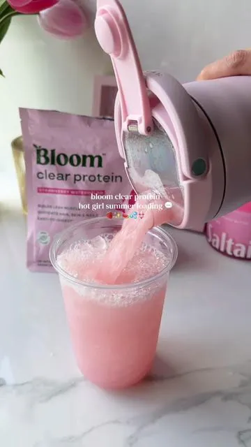 20g protein and taste like juice 😭🤏🏼 #bloomnutrition #bloom #bloomprotein #bloomclearprotein #clearprotein @Bloom Nutrition 