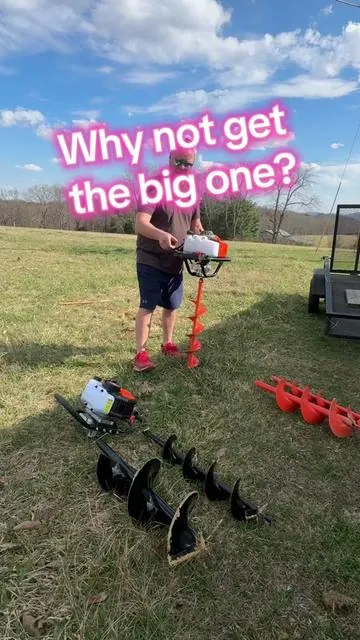 🛠️ Dig holes in seconds — not hours! The @Neotec_us 72CC Gas Powered Earth Auger makes fence posts, tree planting, and yard projects fast and easy. ⚡ Powerful 72CC 2-stroke engine 🕳️ Multiple drill bit sizes included 🌱 Perfect for fencing, gardening & landscaping 💪 Heavy-duty digging power 🚚 FREE SHIPPING 👇 Tap the link and grab yours before spring projects start! #auger #neotec #vevor #yardwork #postholediggers 