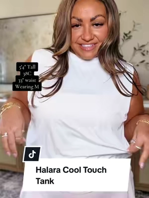 It's the cool touch fabric for me! @Halara_official  #halara #halaratiktokshop  #halaraeveryday #activeinhalara  #tiktokshopcreatorpicks 