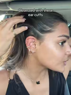 My favorite ear cuffs I never take them off #earcuffs #earcuff #earcufflovers #tiktokshopstockups #tiktokshopcreatorpicks 