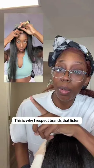This is the updated version of the Lush Haute synthetic lace front wig and the difference is the hairline. The older version didn’t come with a pre-plucked hairline, but the new version looks much more natural right out of the package. If you’re looking for an affordable lace front wig that’s beginner friendly and easy to customize, this one is definitely worth trying. #syntheticwig #lacefrontwig #wiginstall #beginnerwig #tiktokshop synthetic wig with pre plucked hairline, beginner friendly lace front wig, affordable lace front wig install, natural looking synthetic wig hairline, glueless synthetic lace front wig