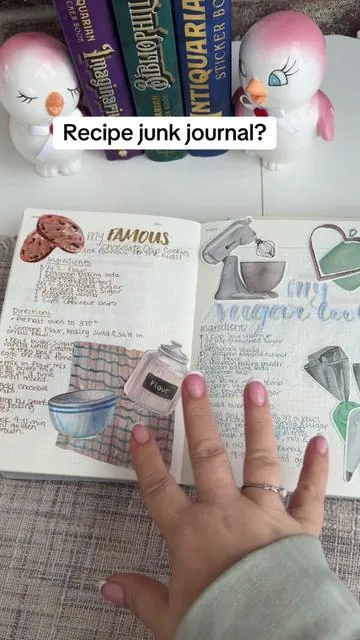 I think a recipe junk journal is a great idea#TikTokShopCreatorPicks #tiktokshopstockup #junkjournal 