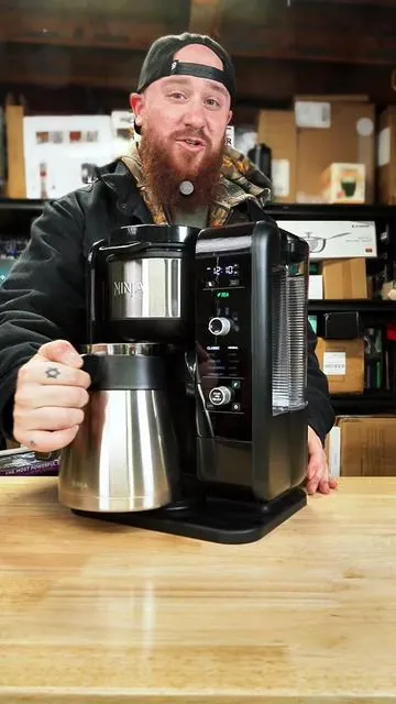 Ninja Hot and Cold Brewed System #coffeemaker #teamaker #coffeemachine #ninja #tiktokshopcreatorpicks 