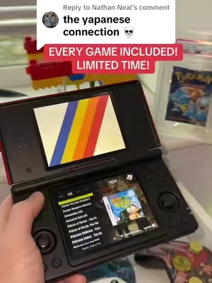 Replying to @Nathan Neal IM SHOCKED! #pokemon #ds #retrogames #retrogamer #videogames 