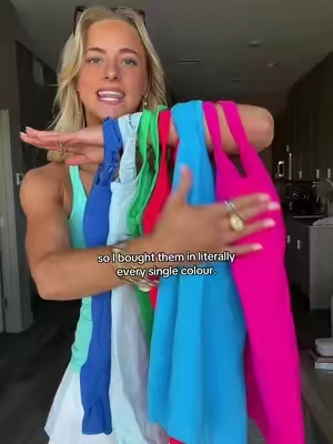 Best tank tops for spring!! #tanktopstyle #workoutoutfits #lookalike #tanktop 