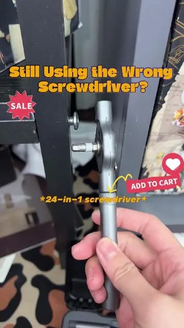 Ever tried fixing a screw in a tiny space?This is where it shines.#seesespotlightday #hometools #screwdriver  #diytools #multitool 