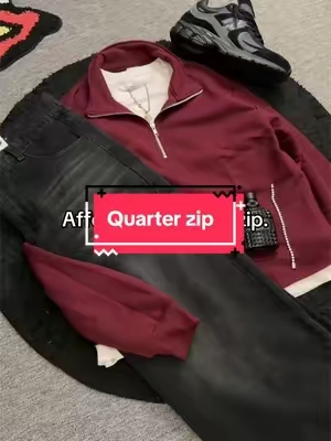 Finds. #hanes #quarterzip #affordable 