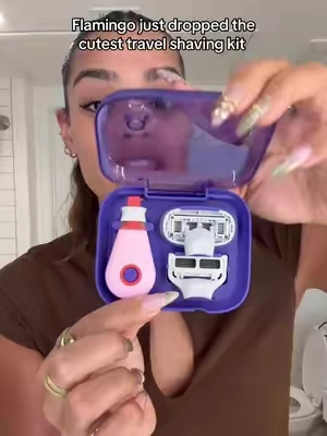 Taking this with me everywhere I go!! #tiktokshopcreatorpicks #tiktokshopspringglowup #flamingo #womensrazor #shavingtips 