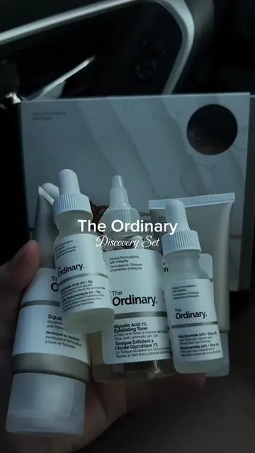 The perfect skin routine discovery set🫧 @The Ordinary #theordinaryskincare #skincareroutine #skincaremusthaves #skincaretok #skincareessentials 