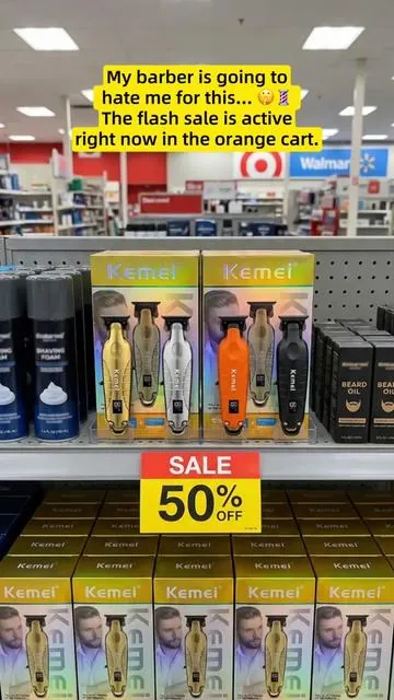 Major DOUBLE discount alert 🚨Don't buy a trimmer until you watch this #flashsale #musthaves #fyp #trimmer #tiktokmademebuyit 