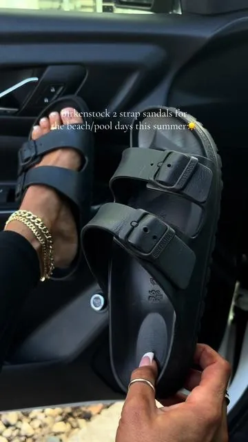 My most worn sandal last summer! The best! @QVC, Inc #birkenstocks #2strapsandals #summersandals #birkenstocksandals #tiktokshopcreatorpicks 