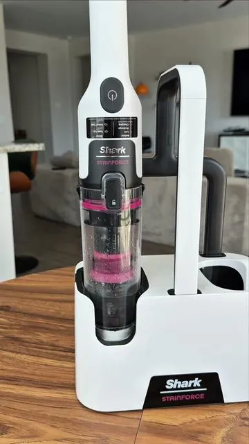 Cleaning up stains has never been easier! #sharkstainforce #stainremover #stainremoval #staincleaner #petstainremover 