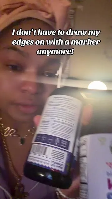 This stuff is truly AMAZING! At the end of last year and earlier this year my edges were sooo thin! As a low iron girly I’m so grateful for @MaryRuth's #longhair #lowiron #thinedges #blackwomenoftiktok #lowironcheck  Disclaimer - This is NOT medical advice or exaggerated claims! This is my personal testimony. 